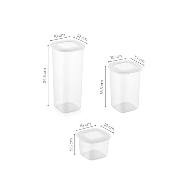 Pojemniki na żywność 3 szt. na żywność Fresco – Hermia-image-2