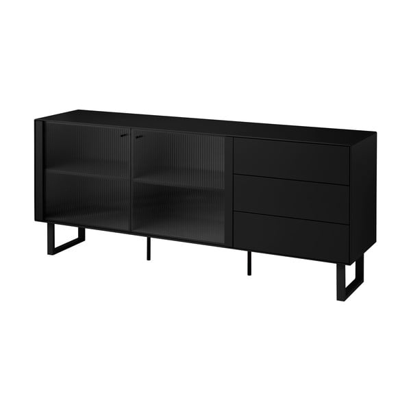 Czarna komoda 180x79 cm Edge by Hammel – Hammel Furniture-image-2