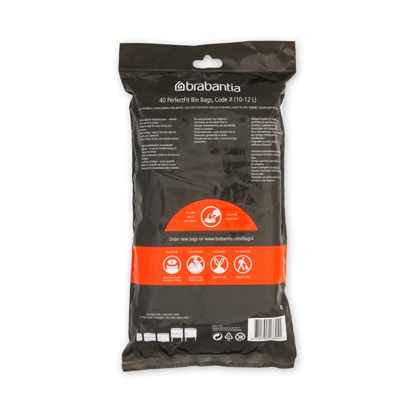 Worki na śmieci zestaw 40 szt. 12 l PerfectFit X – Brabantia-image-4