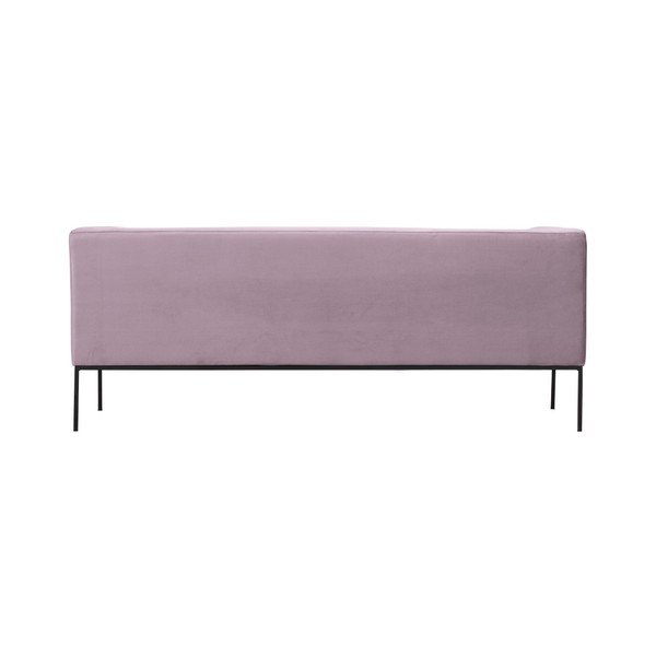 Jasnoróżowa aksamitna sofa Windsor & Co Sofas Neptune, 195 cm-image-4
