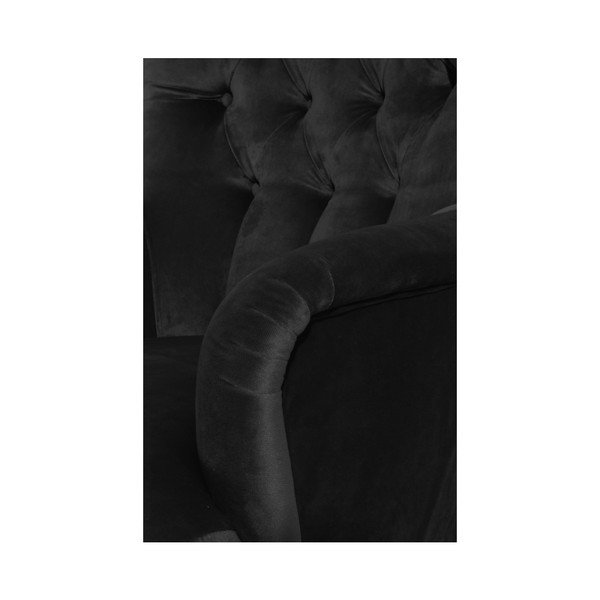 Czarny fotel Max Winzer Brandon Suede-image-3