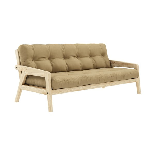 Sofa wielofunkcyjna Karup Design Grab Natural Clear/Wheat Beige-image-3