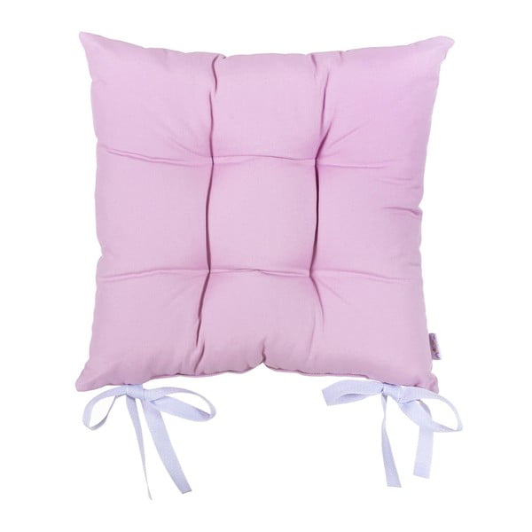 Jasnofioletowa poduszka na krzesło Mike & Co. NEW YORK Simple Purple, 37x37 cm