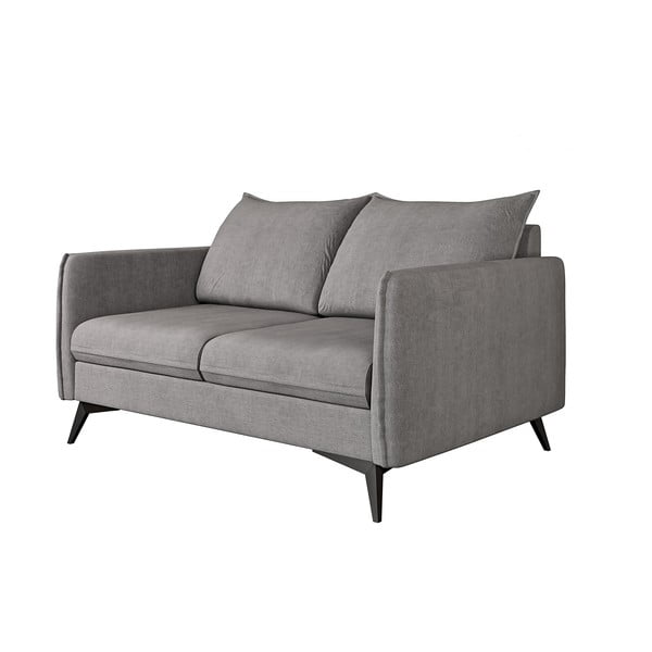 Szara sofa 138 cm Juli Bis – Ropez