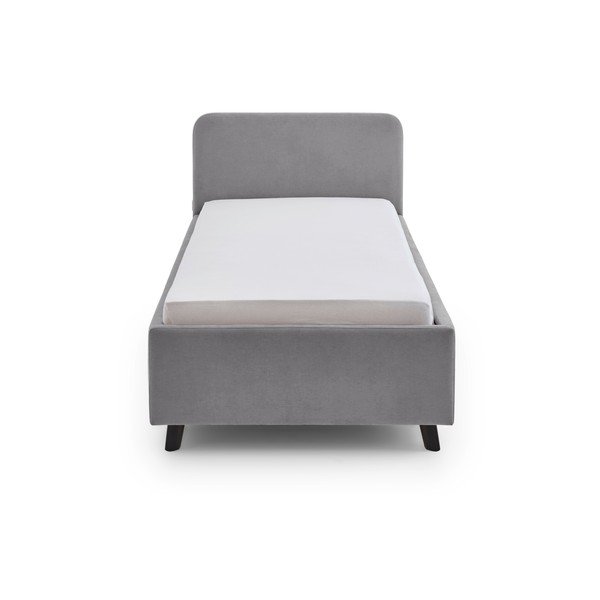 Szare łóżko dziecięce ze schowkiem ze stelażem 90x200 cm Cosy – Meise Möbel