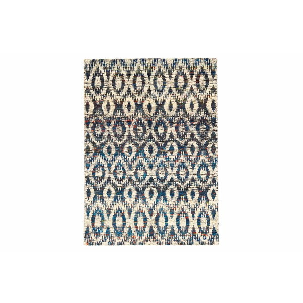 Ręcznie tkany dywan Ikat H7 Blue, 120x180 cm