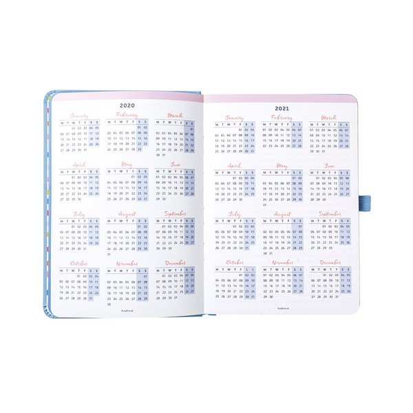 Jasnoniebieski kalendarz od 08.2020 r. do 08.2021 r. Busy B Perfect-image-3