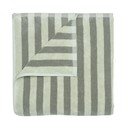 Zielony ręcznik kąpielowy z bawełny organicznej frotte 70x140 cm Arto – Blomus