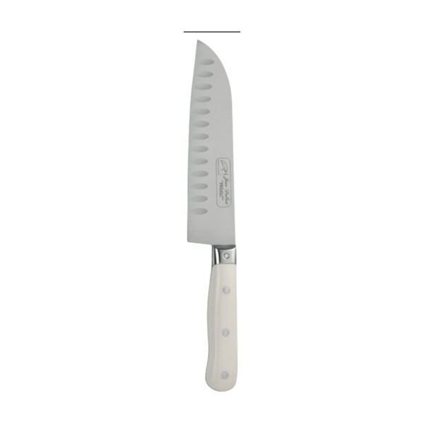 Nóż santoku ze stali nierdzewnej Jean Dubost, dł. 17 cm