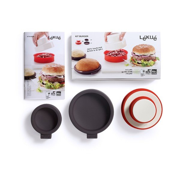 Komplet do przygotowania burgerów Lékué Burger-image-4