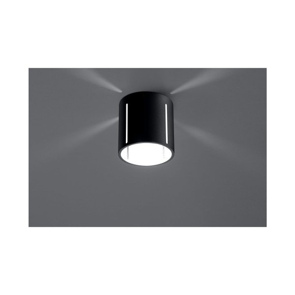 Czarna lampa wisząca Sollux Vulco-image-2