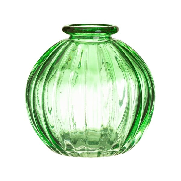 Zestaw 3 zielonych szklanych wazonów Sass & Belle Bud-image-4