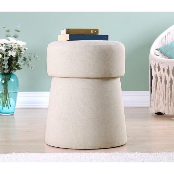 Kremowy puf Beans – Artie-image-1