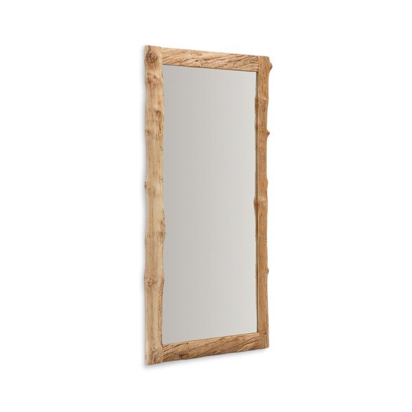 Lustro ścienne z drewnianą ramą 105x200 cm Ibro – Kave Home-image-2