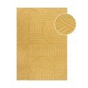Żółty dywan wełniany Flair Rugs Zen Garden, 160x230 cm