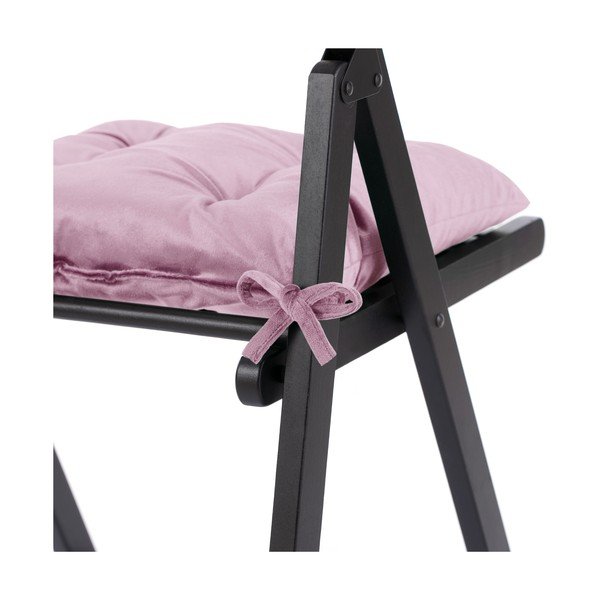 Aksamitna poduszka na krzesło 40x40 cm Aleksa – Restilo-image-3