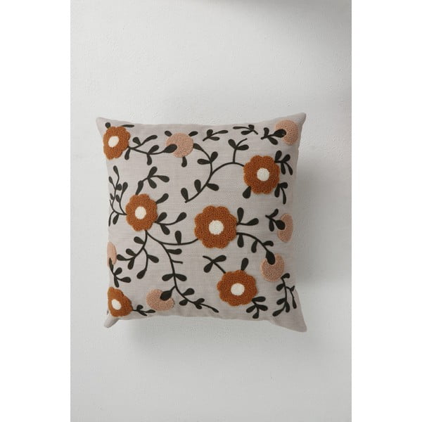 Lniana poduszka dekoracyjna 43x43 cm Fulya – Mioli Decor
