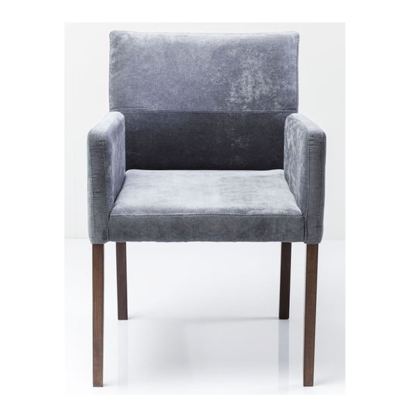 Szaro-niebieskie krzesło Kare Design Mira