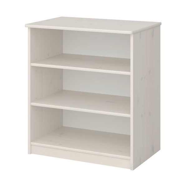 Biały regał dziecięcy z drewna sosnowego 64x72 cm Memphis – Tvilum-image-2