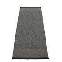Antracytowy chodnik odpowiedni na zewnątrz 70x200 cm Edit Charcoal – Pappelina