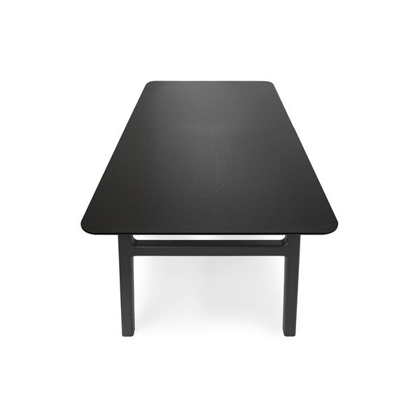 Rozkładany stół z dodatkowym blatem w dekorze dębu 90x180 cm Curved – Woodman-image-4