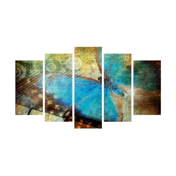 Obraz wieloczęściowy Insigne Funge, 102x60 cm