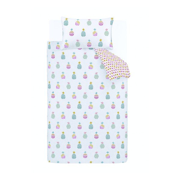 Bawełniana pościel dziecięca 200x135 cm Ananas – Pineapple Elephant