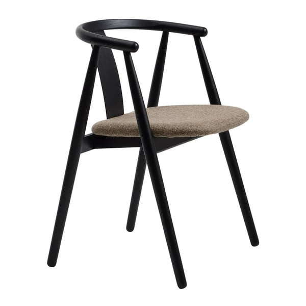 Czarno-beżowe krzesło Relate – Unique Furniture