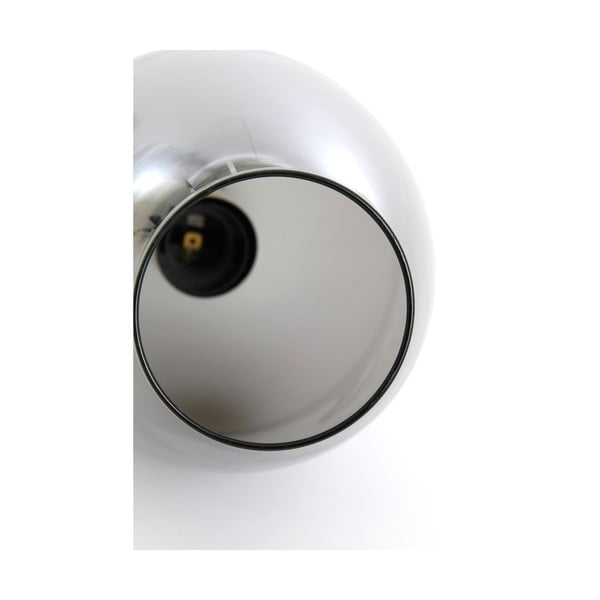 Ciemnoszaro-brązowa lampa wisząca ze szklanym kloszem ø 35 cm Lukaro – Light & Living-image-4