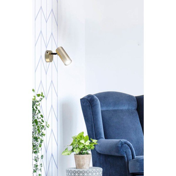 Metalowa lampa punktowa w kolorze złota 8x16 cm Colly – Candellux Lighting-image-1