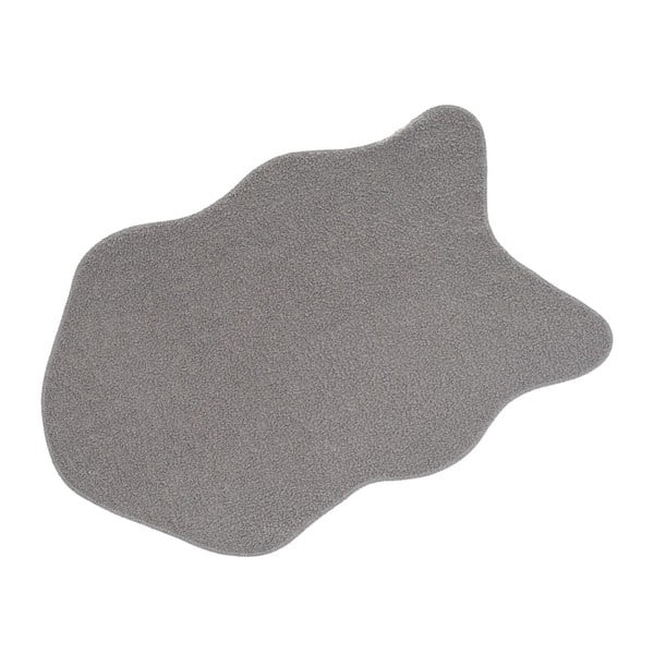 Szara syntetyczna skóra 60x90 cm Sherpa – Casa Selección