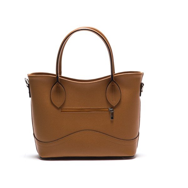 Skórzana torebka Anna Luchini 435 Cognac-image-1