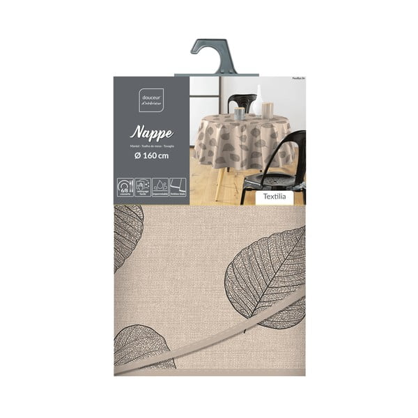 Obrus zmywalny ø 160 cm Feuillys – douceur d'intérieur-image-4