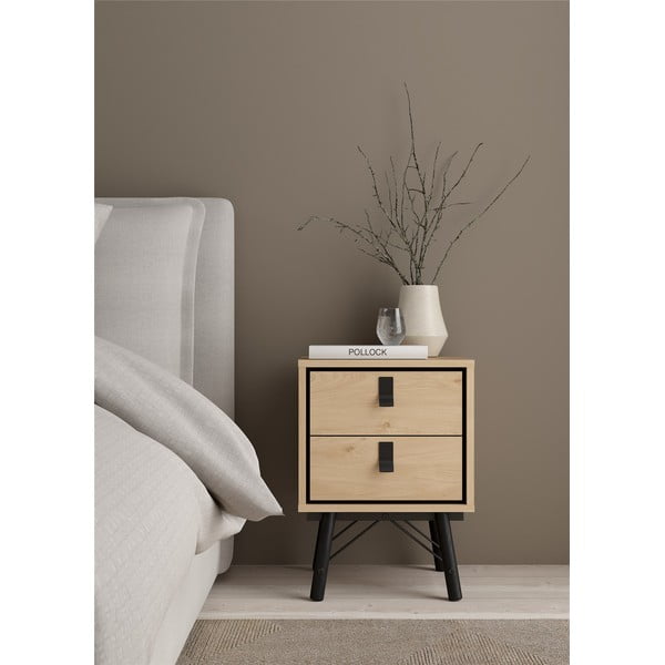 Szafka nocna w dekorze dębu Ry – Tvilum-image-1