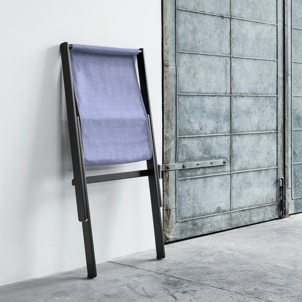 Fotel składany Karup Boogie Black/Blue Breeze-image-1