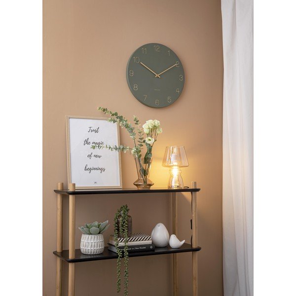 Brązowa szklana lampa stołowa Leitmotiv Classic Glass, ø 16 cm-image-1