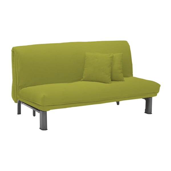 Zielona rozkładana sofa trzyosobowa 13Casa Furios