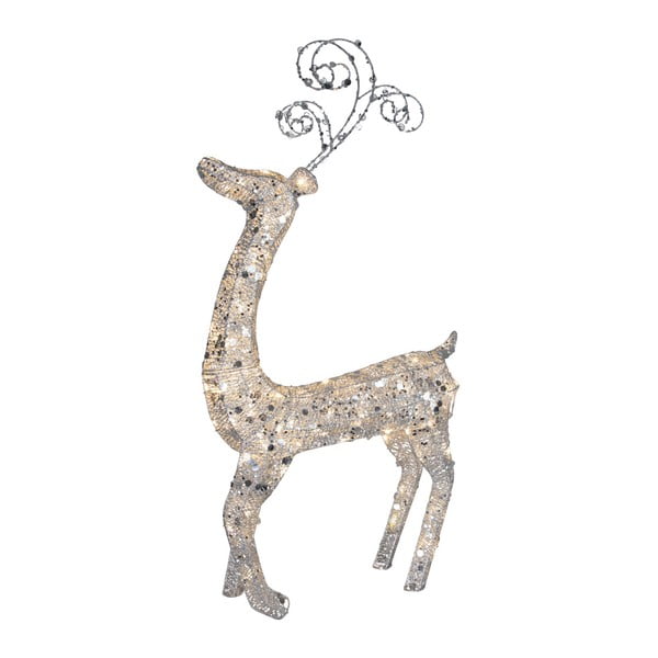 Dekoracja świecąca LED Best Season Reindeer with Sequins, 115 cm