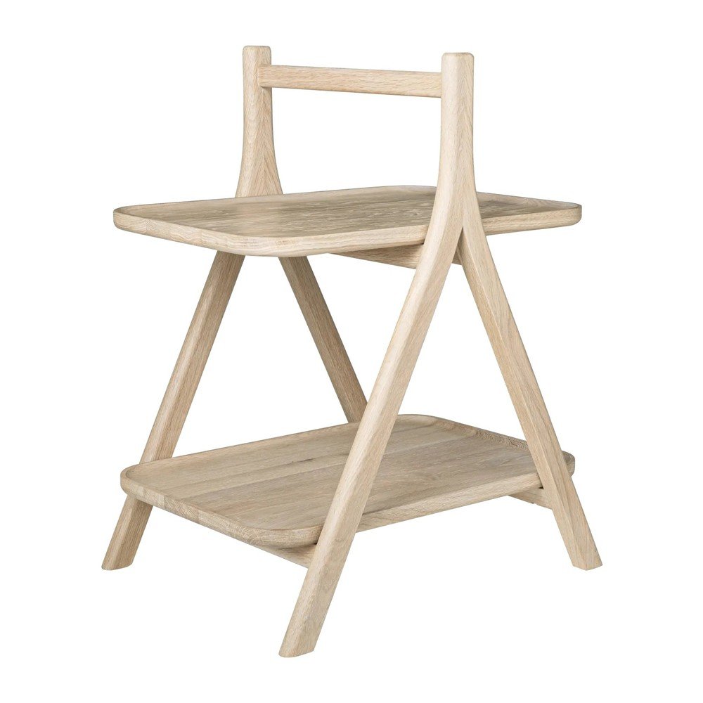 Stolik z litego drewna 36x46 cm Eta – Blomus