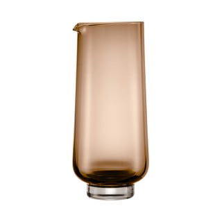 Brązowa karafka Blomus Flow, 1,1 l