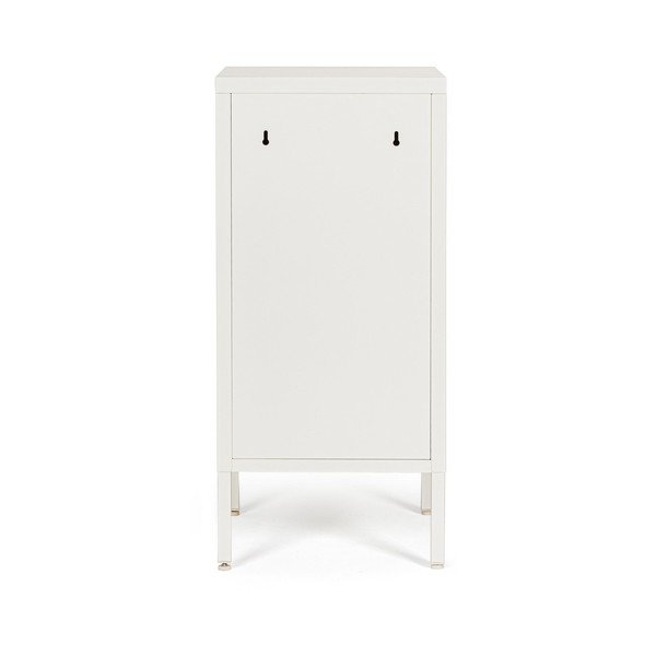 Kremowa metalowa szafka z zamkiem 35x76x40 cm Cambridge – Yes Everyday-image-4