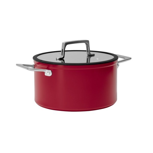 Garnek z pokrywką/z powłoką ceramiczną 5,5 l Meda 4.0 – FABINI