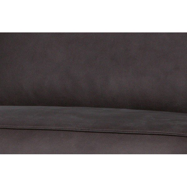 Ciemnoszara sofa z imitacji skóry BePureHome Statement, 280 cm-image-1