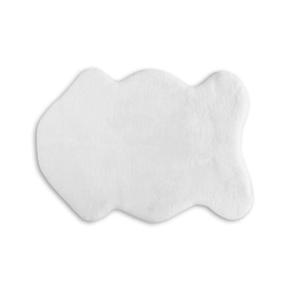 Biała syntetyczna skóra 60x100 cm Pelush White – Mila Home