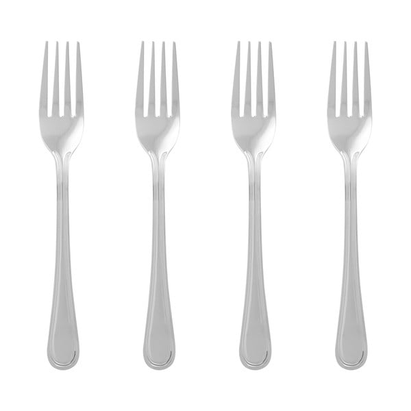 Widelce zestaw 4 szt. ze stali nierdzewnej w kolorze srebra Classic – Premier Housewares