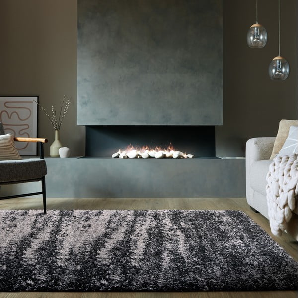 Szary dywan 200x290 cm Dune Ombre – Flair Rugs-image-1