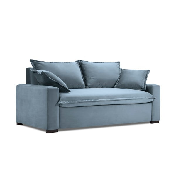 Jasnoniebieska rozkładana sofa Kooko Home Mezzo-image-2