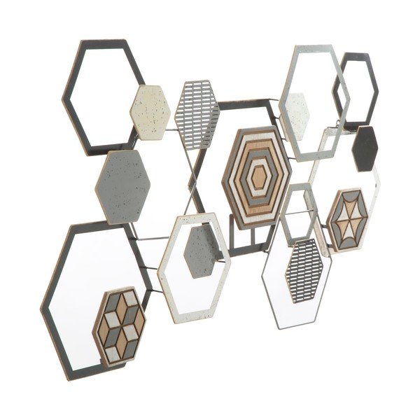 Metalowa dekoracja ścienna Mauro Ferretti Grid, 135x67,5 cm-image-3