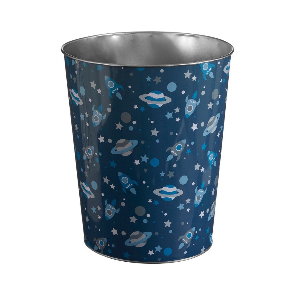 Ciemnoniebieski dziecięcy kosz na śmieci Stars – Premier Housewares