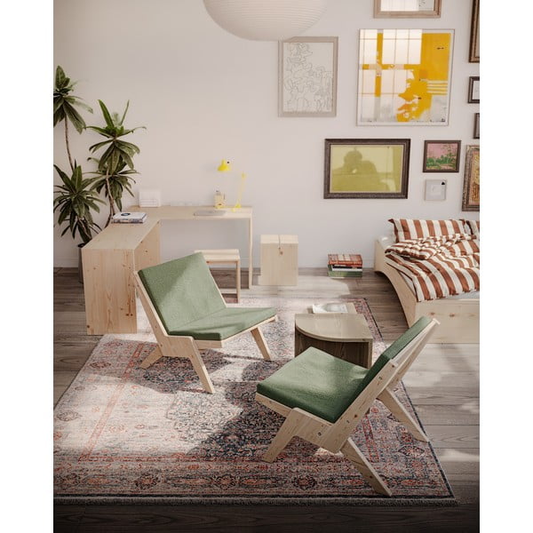 Zielony fotel Sway – Karup Design-image-1